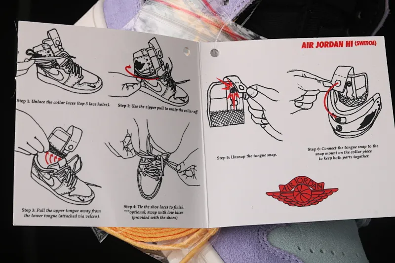 All categories Air Jordan Jordan series basketball shoes Air Jordan 1 High Z version Air Jordan 1 Switch "Violet" AJ1 Joe 1 Violet zipper High-top cultural basketball shoes CW6576-500